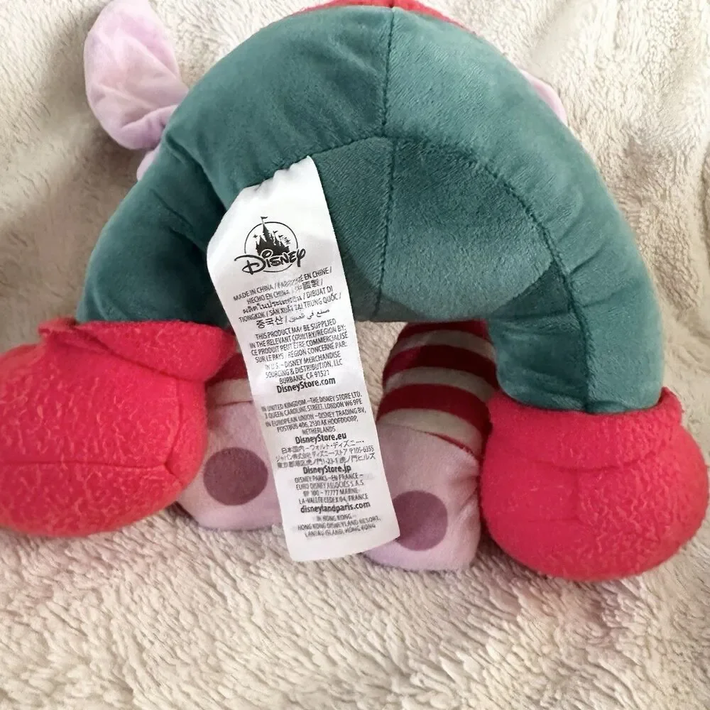 Disney Store Lilo Stitch Angel Purple Holiday Christmas Soft Toy Plush 12”